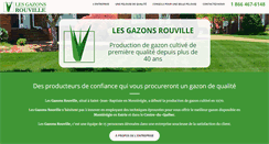 Desktop Screenshot of gazonsrouville.com